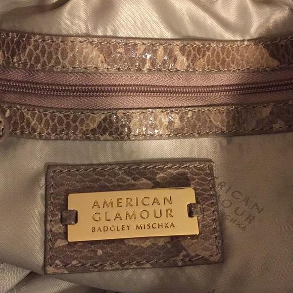 Animal Print Embossed Leather Bag - Picture 5 of 8